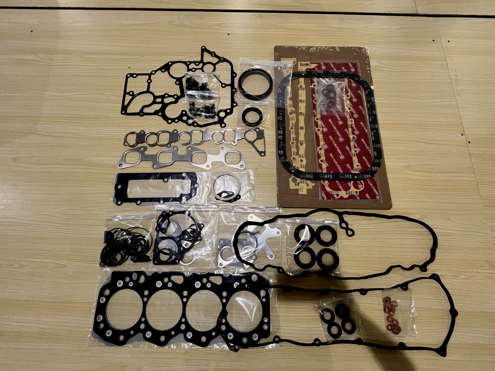FOR ISUZU NPR NQR NHR NKR ELF 4JJ1 ENGINE FULL GASKET SET (4JJ1) N-SERIES TRUCK