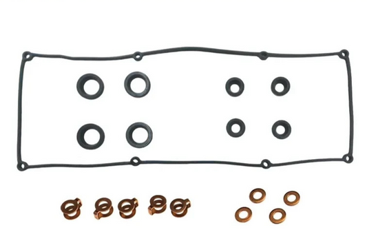 FOR MITSUBISHI TRITON NM ML INJECTOR WASHER ROCKER COVER GASKET SEAL KIT 4M41
