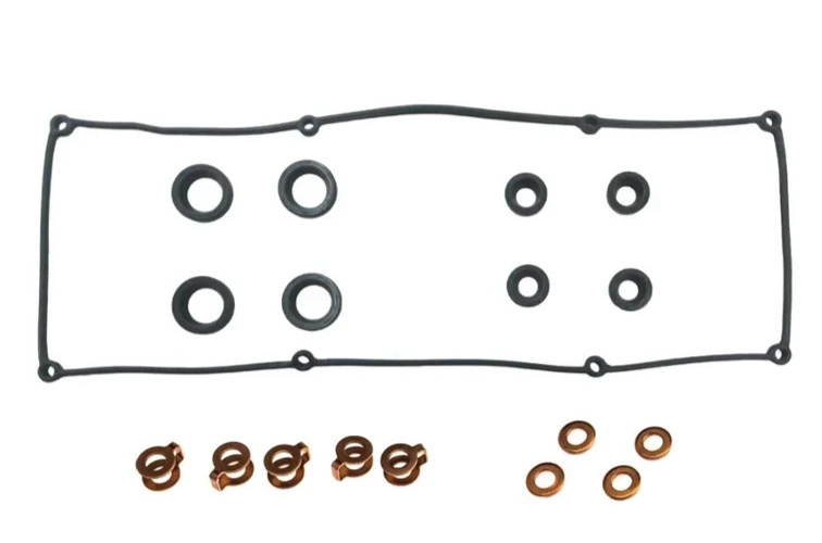 FOR MITSUBISHI L200 NM 3.2L TD INJECTOR WASHER ROCKER COVER GASKET SEAL SET 4M41