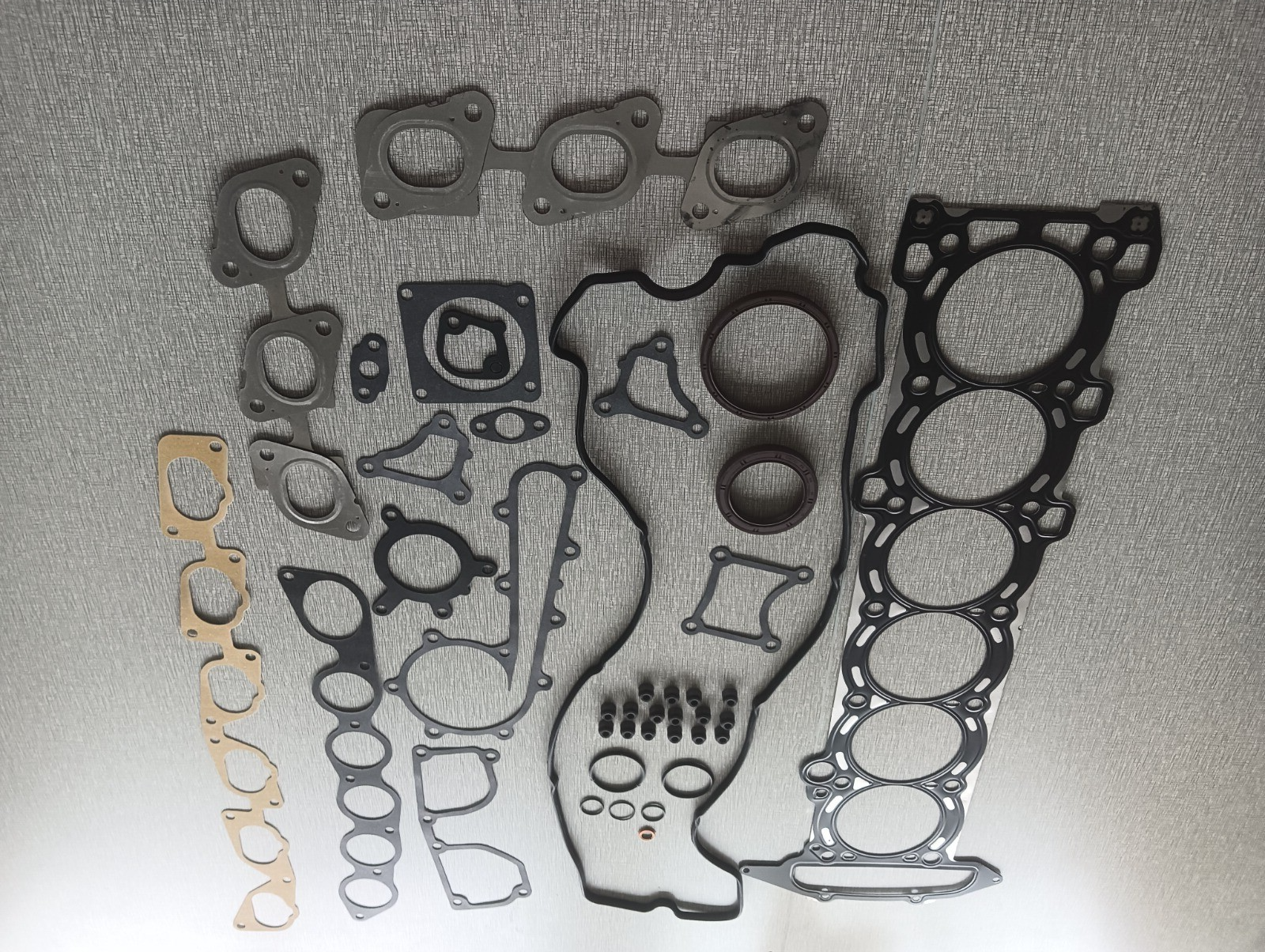 FOR NISSAN PATROL Y61 GU 4.8L ENGINE FULL GASKET SET TB48/TB48DE (DOHC) 24 VALVE