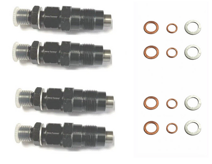 NEW 4X ENGINE FUEL INJECTOR & WASHER FOR Mazda B UN Ute B2500 BRAVO 2.5TD WL 98+