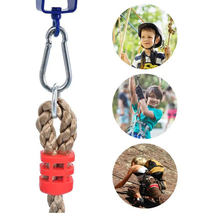 STAINLESS STEEL SNAP HOOK CARABINER D-RING FOR CAMPING CLIMBING BOAT SAIL 5 6 MM