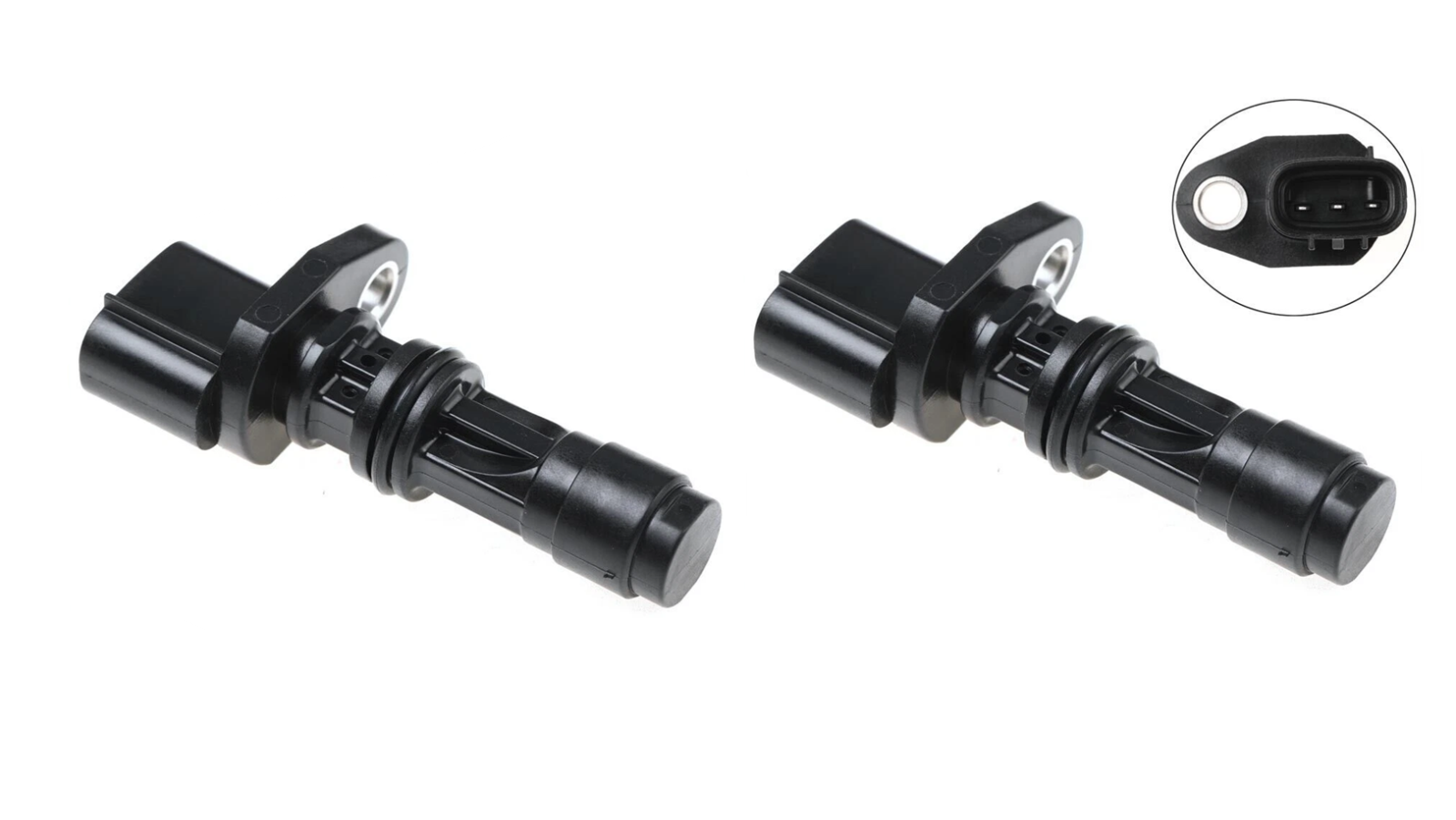 2 X CRANK & CAM ANGLE SENSOR FOR NISSAN ALMERA / PRIMERA / X-TRAIL 2.2L YD22DDTi