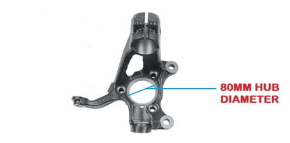FOR SKODA OCTAVIA MK3 FRONT STEERING KNUCKLE HUB CARRIER L/H 2012-2016