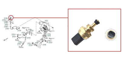 FOR NISSAN NAVARA NP300 PICK UP D22 SENSOR, VACCUM BOOST AIR PRESSURE TURBO 08+