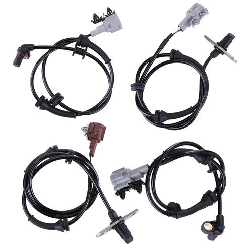 FOR NISSAN PATHFINDER R51 2.5L YD25DDTi 4 X FRONT & REAR (LH +RH) ABS SENSOR 05+