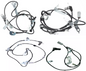 FOR FORD RANGER PICK UP 2.5TD 4XFRONT & REAR(LH&RH) ABS WHEEL SPEED SENSOR 06-12