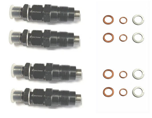 4X FUEL INJECTOR & WASHER FOR FORD RANGER/COURIER MAZDA B/BRAVO/UN UTE/BT 50-98+