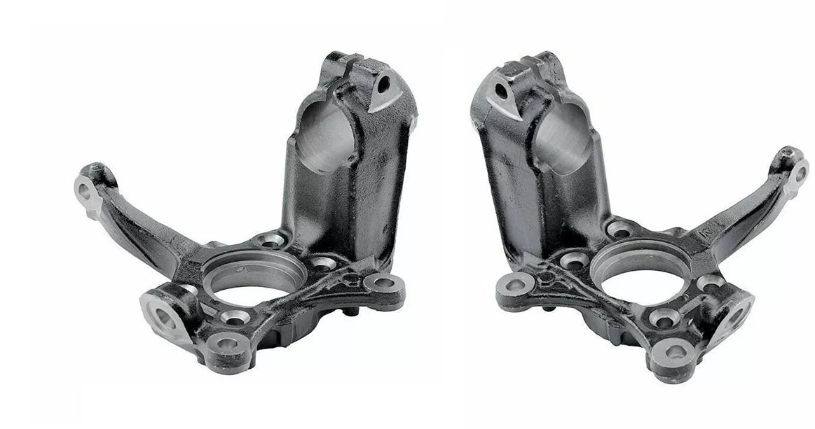 FOR SKODA(OCTAVIA 1Z3,1Z5/SUPERB 3T4,3T5/YETI)  2X FRONT(LH+RH) STEERING KNUCKLE