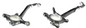 FOR LEXUS GX470/GX460 V6/V8 2 X STEERING KNUCKLE FRONT (L/H + R/H) 2003-2015